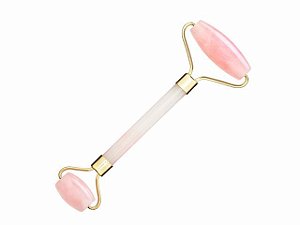 Rolo Massageador de Quartzo Rosa - Smart GR