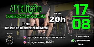 4º Funcional + Corrida - Elite Runners - Itapecerica da Serra -17/08/2024