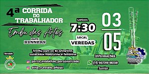 4º Corrida Trabalhador Elite Runners - 03/05/2026