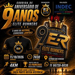 Aniversário de 9º ano Elite Runners - 11/10/2026
