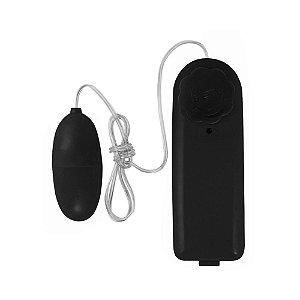 Vibrador Bullet Multivelocidades Preto Sexy Import