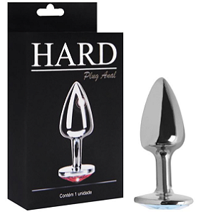 Plug Anal P Metal Cromado Hard