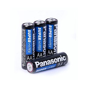 Pilha AA Panasonic - 4 unidades