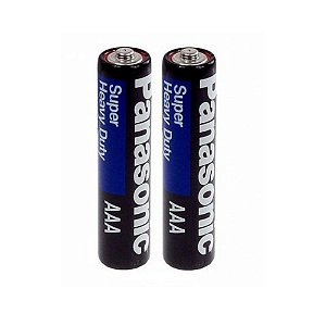 Pilha AAA Panasonic - 2 unidades