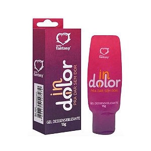 Gel Dessensibilizante Anal InDolor 15g Sexy Fantasy