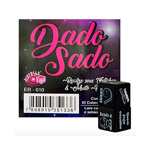 Dados do Prazer Sado Unissex Diversão ao Cubo