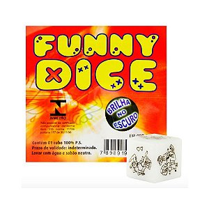 Dado Neon Funny Dice Hétero Diversão ao Cubo