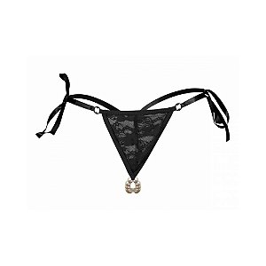 Calcinha Tailandesa Renda - Preta