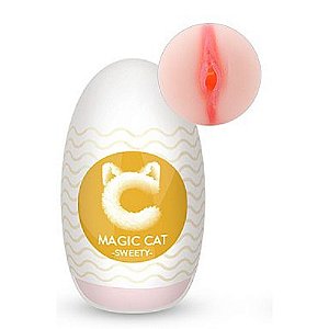 Magical Cat Sweety - Masturbador Ovo Cyber Skin em formato vagina