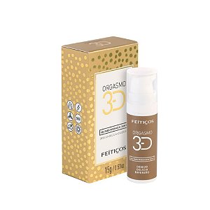 Gel 3D Luz Negra Orgasmo 15g