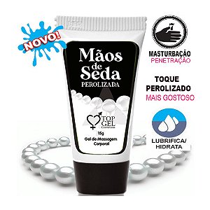 Lubrificante siliconado Mãos de Seda 15ml Top Gel