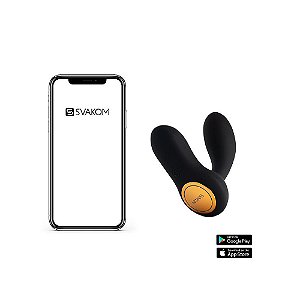 Plug Anal Recarregável com APP Vick Neo Svakom