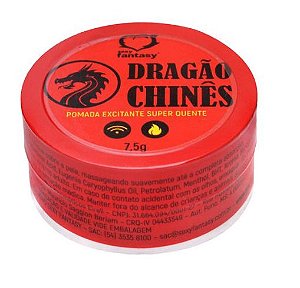 Creme Excitante Unissex Dragão Chinês 3,5g Sexy Fantasy