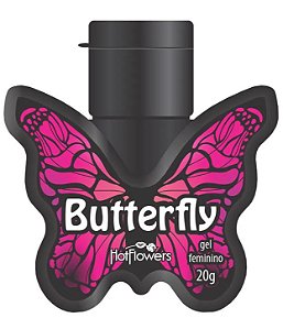 Vibrador Beijável Feminino Butterfly 20g Hot Flowers