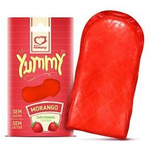 Capa Peniana Comestível Yummy Morango Sexy Fantasy