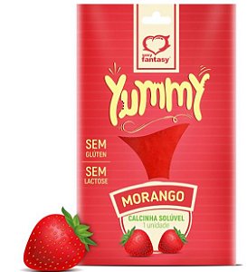 Calcinha Comestível Yummy Morango Sexy Fantasy