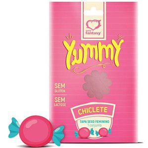 Tapa Sexo Comestível Yummy Chiclete Sexy Fantasy