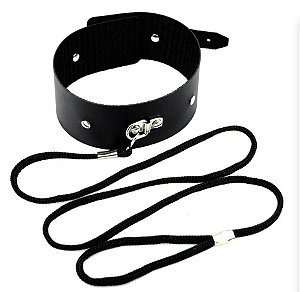 Kit coleira com fivela ajustável Dominatrixxx
