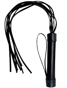Chicote Tiras Preto 40cm Dominatrixxx