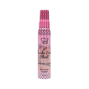 Perfume de Calcinha Banho Sexy Shell 40ml Soul Cosméticos
