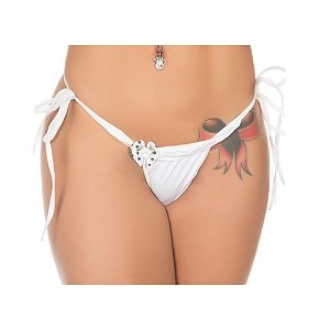 Calcinha Fio Dental Thaís Branco Pimenta Sexy