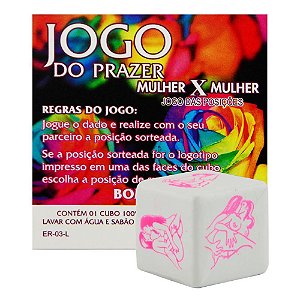 Dado Do Prazer Lesbian Simples Diversão Ao Cubo