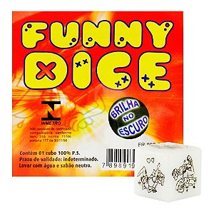 Dado Funny Dice Hétero Saquinho Diversão Ao Cubo