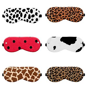 Venda Tapa Olhos Luxo Bichos Dominatrixxx