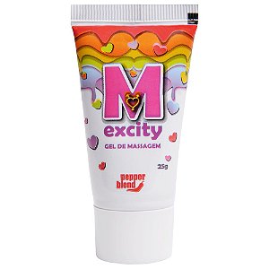 M Excity Diversidade Gel Lubrificante 25g Pepper Blend