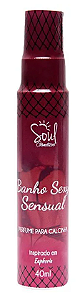 Perfume de Calcinha Banho Sexy Sensual 40ml Soul Cosméticos