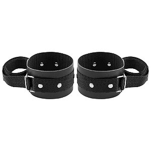 Tornozeleiras Com Regulador E Tiras 80cm Dominatrixxx