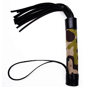 Chicote Tiras 20cm Camuflado Dominatrixxx