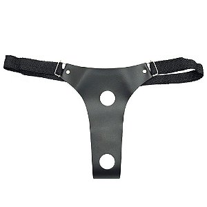 Cinta Para Próteses 02 Furos Anal Com Regulagem Dominatrixxx