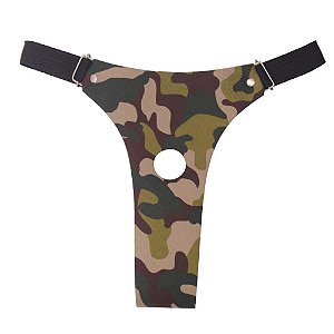 Cinta Para Prótese 01 Furo Exército Dominatrixxx