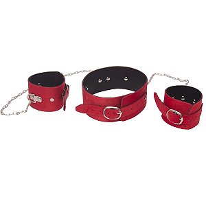 Kit Pelúcia Coleira 1m Dominatrixxx