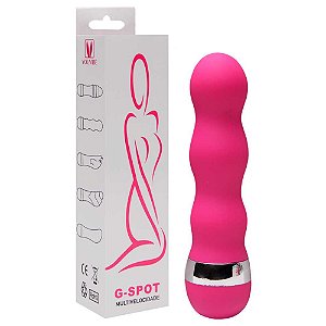 Vibrador Ponto G Aveludado 10,5 X 2,3cm Vipmix
