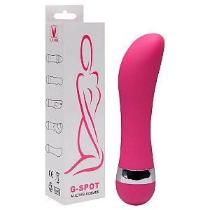 Vibrador Ponto G Aveludado 11,3 X 2,3cm Vipmix