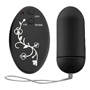 Bullet Egg Controle Sem Fio Floral 10 Vibrações Vipmix