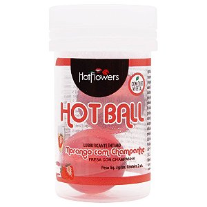 Bolinha Beija Muito 02 Unidades Hot Flowers
