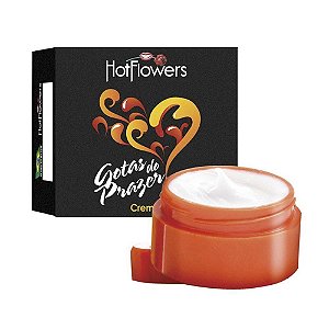 Gotas Do Prazer Creme Pote 4g Hot Flowers