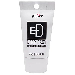 Deep Easy Anestésico Bisnaga Preta 25g Hot Flowers
