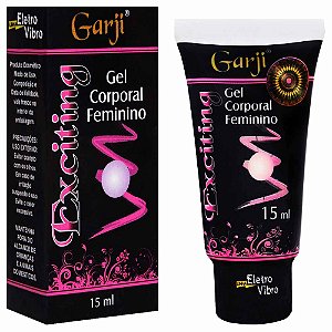 Exciting Bisnaga Excitante Feminino Elétrico 15ml Garji