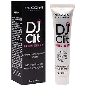 Dj Clit Deixe Tocar Excitante Feminino 15g Pessini