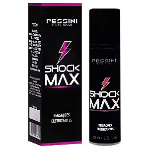 Shock Max Sensações Eletrizantes 15ml Pessini