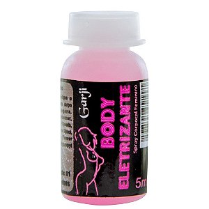 Body Eletrizante Flaconete Vibrador Líquido 5ml Garji