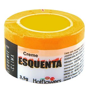 Esquenta Creme Funcional 3,5g Hot Flowers