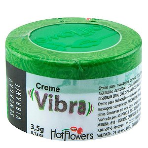 Vibra Creme Funcional 3,5g Hot Flowers