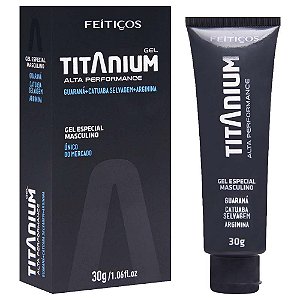 Titanium Gel Especial Masculino 30g Feitiços