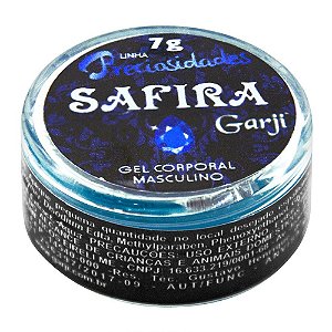 Safira Prolongador De Ereção 7g Garji