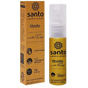 Libido Vasodilatador Lubrificante 15g Santo